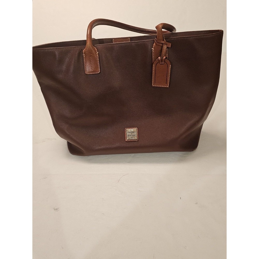 Dooney & Bourke Saffiano Large Shoppers Tote Amber